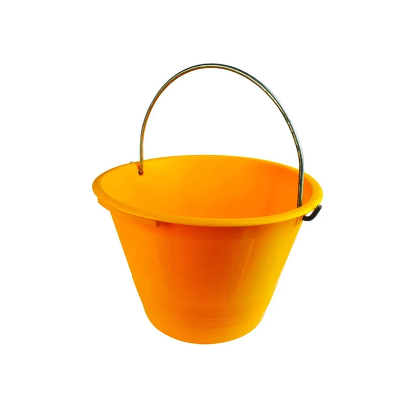 Caldarella da muratore gialla - Ø cm.36 - lt.10 - 10 pz