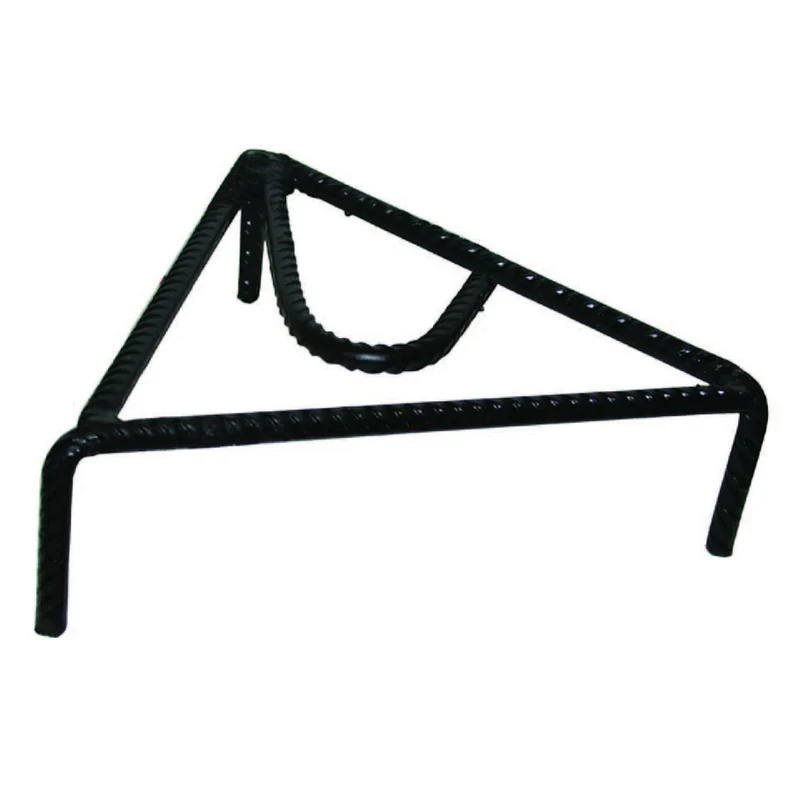 Treppiedi Triangolare Per Camino - cm.20 - Accessorio Resistente e Pratico