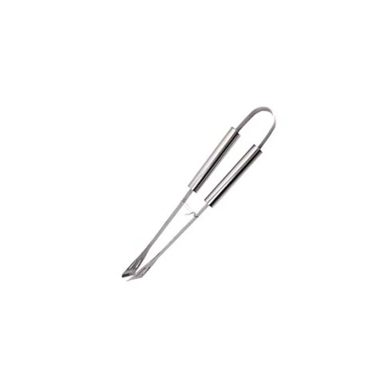 Pinza in acciaio inox per barbecue con manico alluminio - lunghezza cm.35