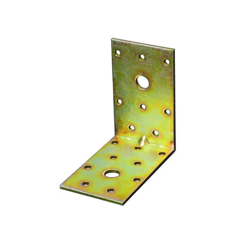 Piastra Di Giunzione Ad Angolo Pesante Larghezza Mm.50 - mm.80x80x50 - 25 pz