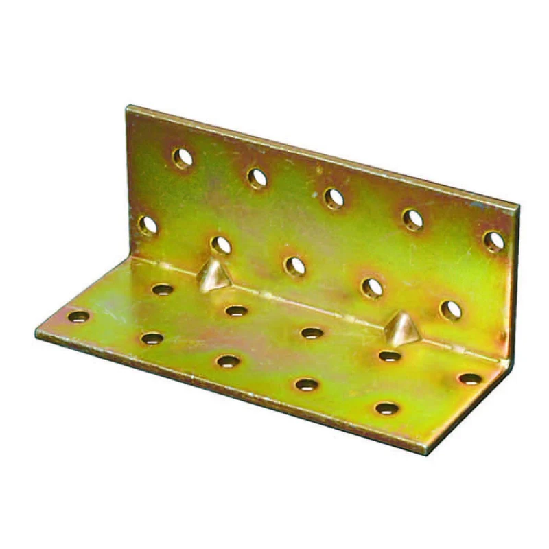 Piastra Di Giunzione Ad Angolo Pesante Larghezza Mm.100 - mm.80x80x100 - 20 pz