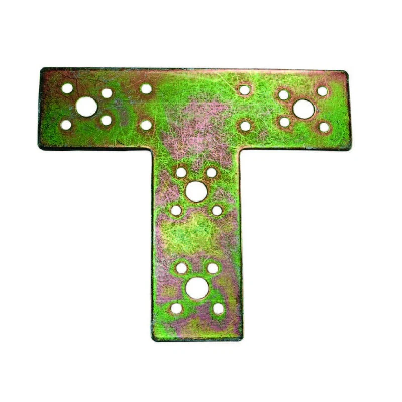 Piastra di giunzione a t - mm.160x45x100 - 15 pz