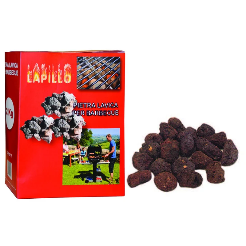 Pietra lavica per barbecue a gas kg. 2