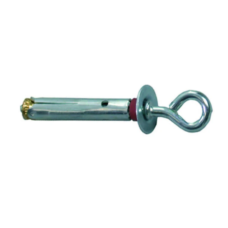 Minitassello Con Occhiolo Chiuso In Acciaio Zincato - ø mm.6, filetto ø mm.3 - 200 pz