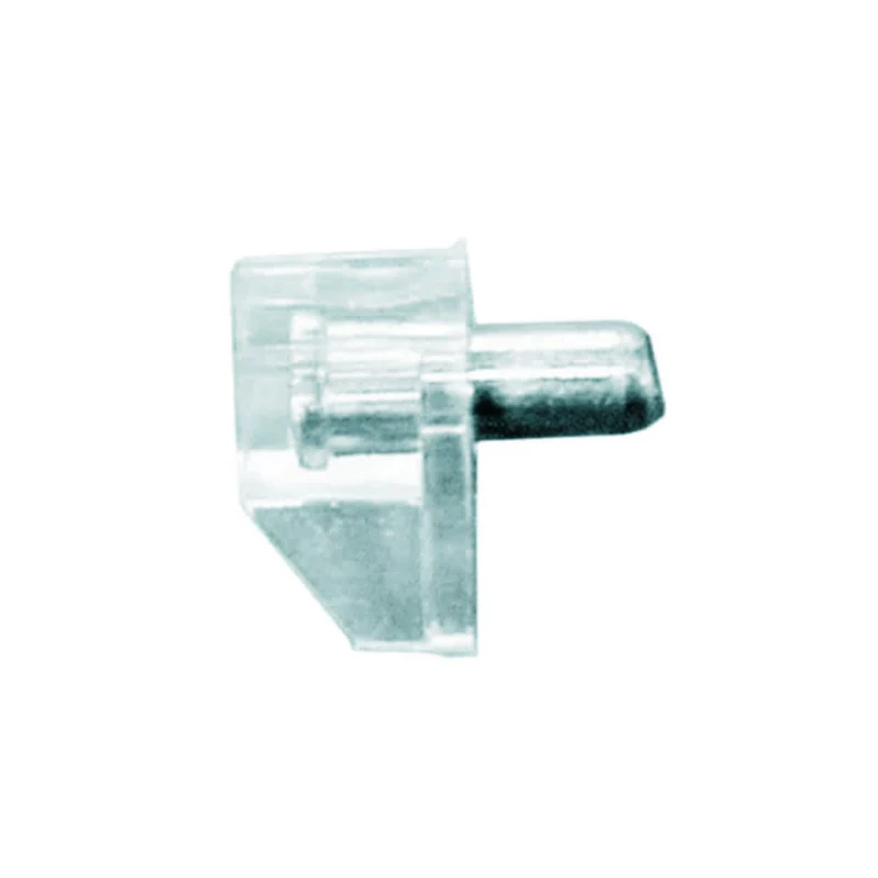 Mensoline Reggipiano In Plastica Trasparente - perno in acciaio ø mm.5 - 1000 pz