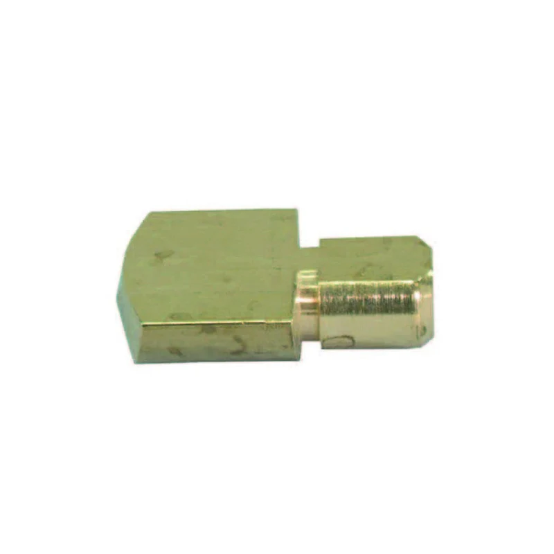 Mensolina Mezza Tonda In Ottone Lucido - ø mm.7 - 100 pz