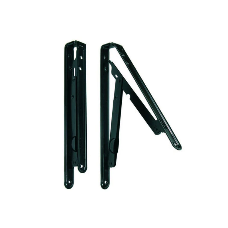 Mensole Pieghevoli Nere - mm.400x400 colore nero