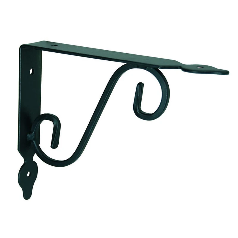 Mensole Ornamentali Brackets Extra Strong Nere - mm.300x30x250h. (13"x11")