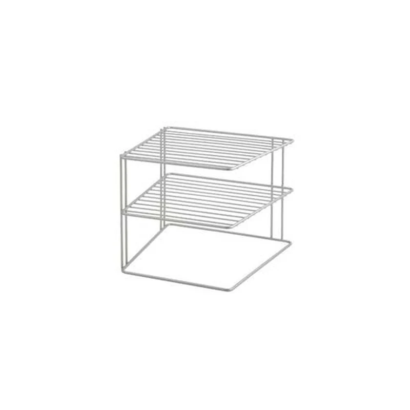 Mensola angolare a 1 piano boxe - cm.25x25x15
