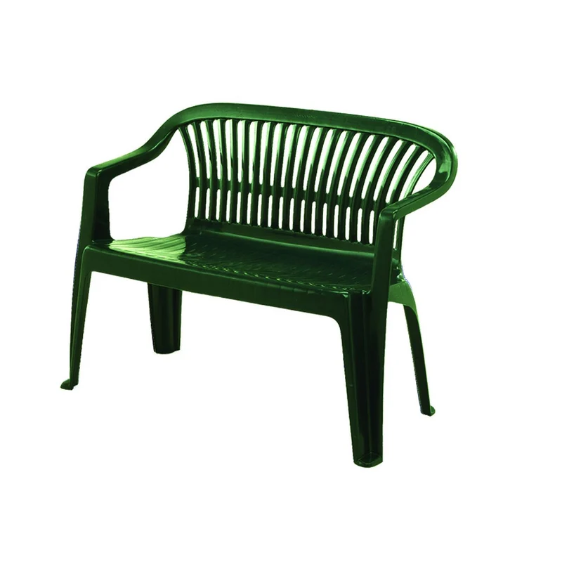 Panchina Da Giardino "Diva" Verde - cm.55x114x82h. - peso kg.6,4