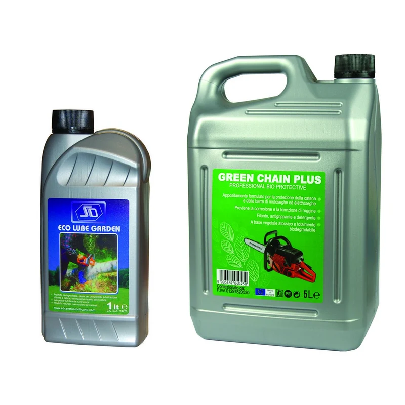 Olio Protettivo Per Barra Catena Per Motosega - lt.5 tipo professionale - 4 pz