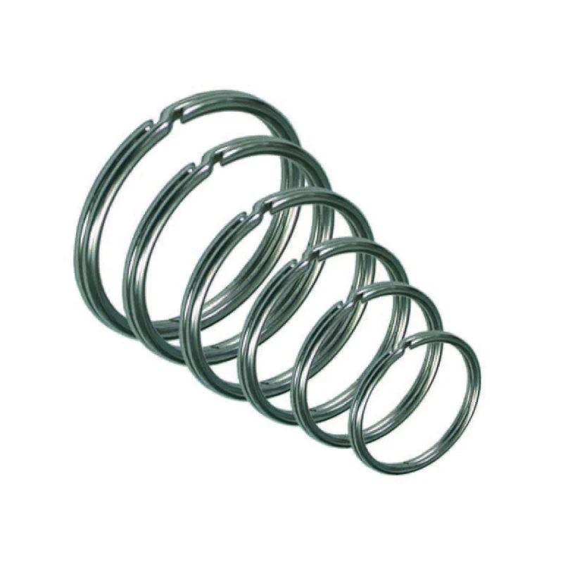 Anello Per Chiavi In Acciaio Nichelato - ø mm.38 - 100 pz