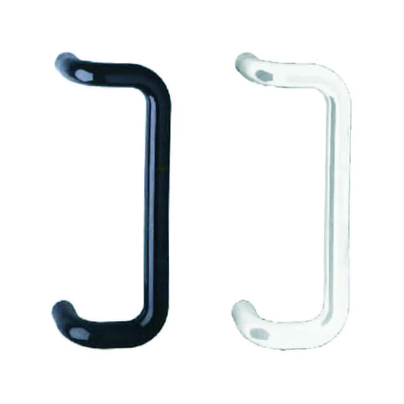 Maniglione zancato in nylon - mm.333x146x84h. - interfori mm.300 col. bianco