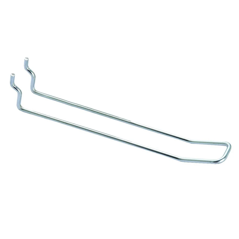 Ganci A 2 Fili Semplici Per Pannelli Forati - ø mm.3,8x400 l. - 50 pz