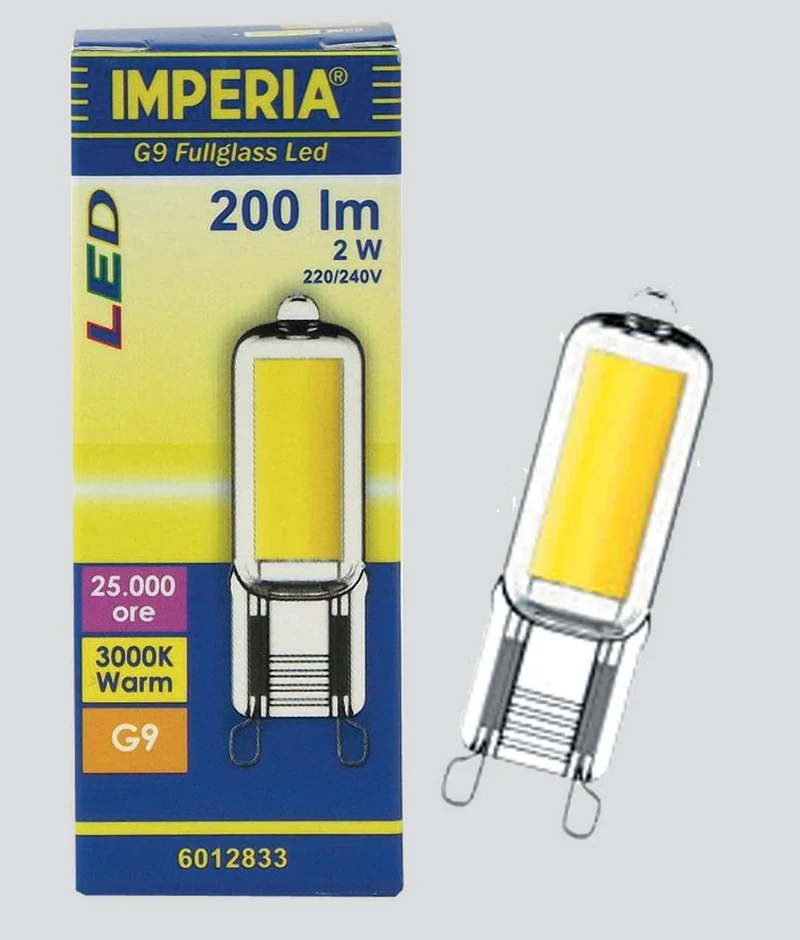 LAMPADA LED G9 FULL GLASS 4,1W LF