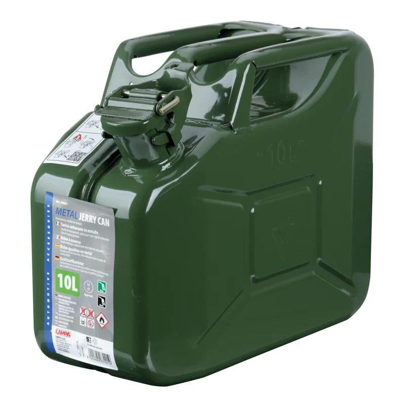 67001 - Tanica carburante tipo militare in metallo - 10 L