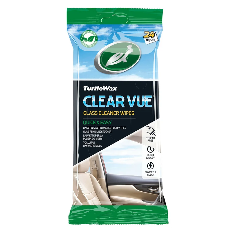 TW38576 - Clear Vue, salviette per la pulizia dei vetri - 24 pz