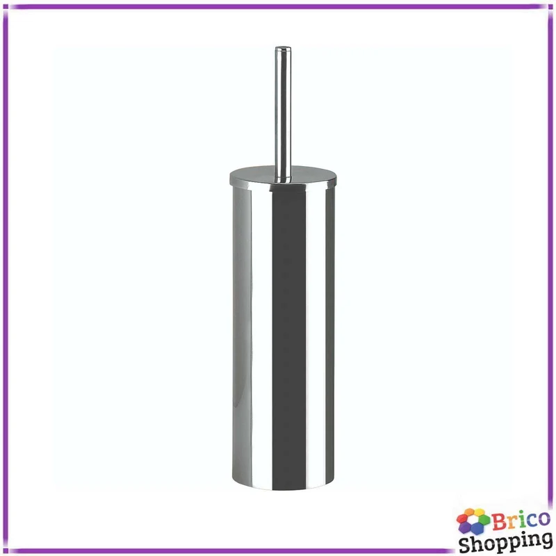 Gedy Ge33 Genziana Portascopino Cromo Porta Scopino Bagno Acciaio