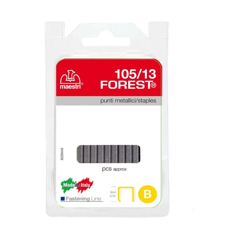 Maestri Punti Spille 105/13 Rocama Metallici 1000 Pz Forest Spillatrice Da Banco