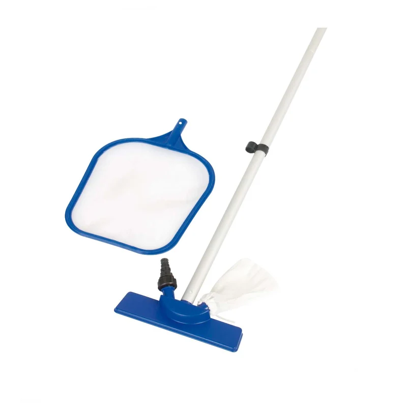 Kit Manutenzione Piscina Bestway 58013 Retino Aspiratore Asta Telescopica 254