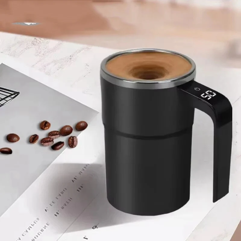 Tazza miscelatore elettrica termica con display per latte caffè 300 ml