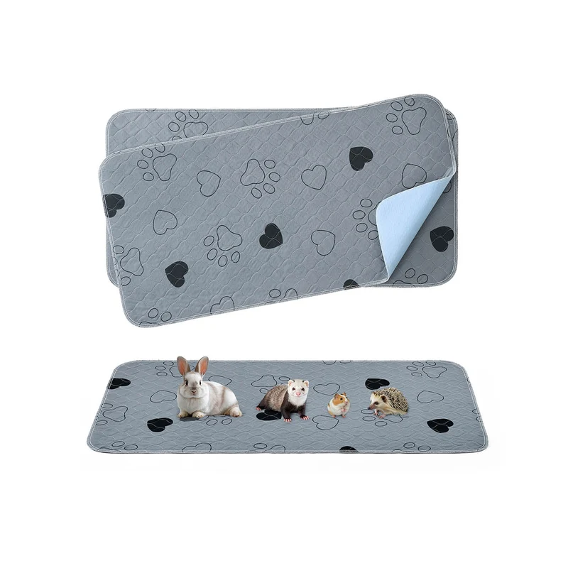 Set di 2 Tappeti Lavabili per Cani