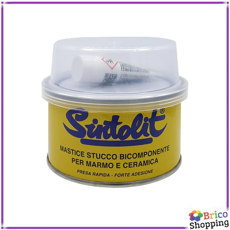 Sintolit Ml 175 Mastice Stucco Bicomponente Poliestere Marmo Pietra Ceramica