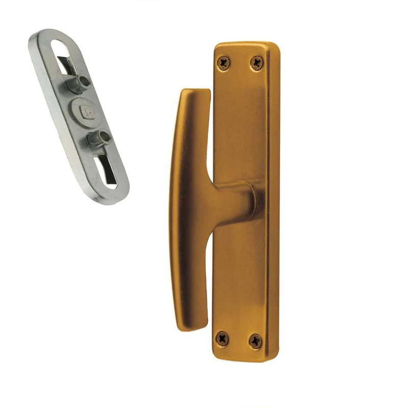 Cremonese Maniglia Anodizzata Per Infissi Finestra Balcone Legno Bronzo Con Fori