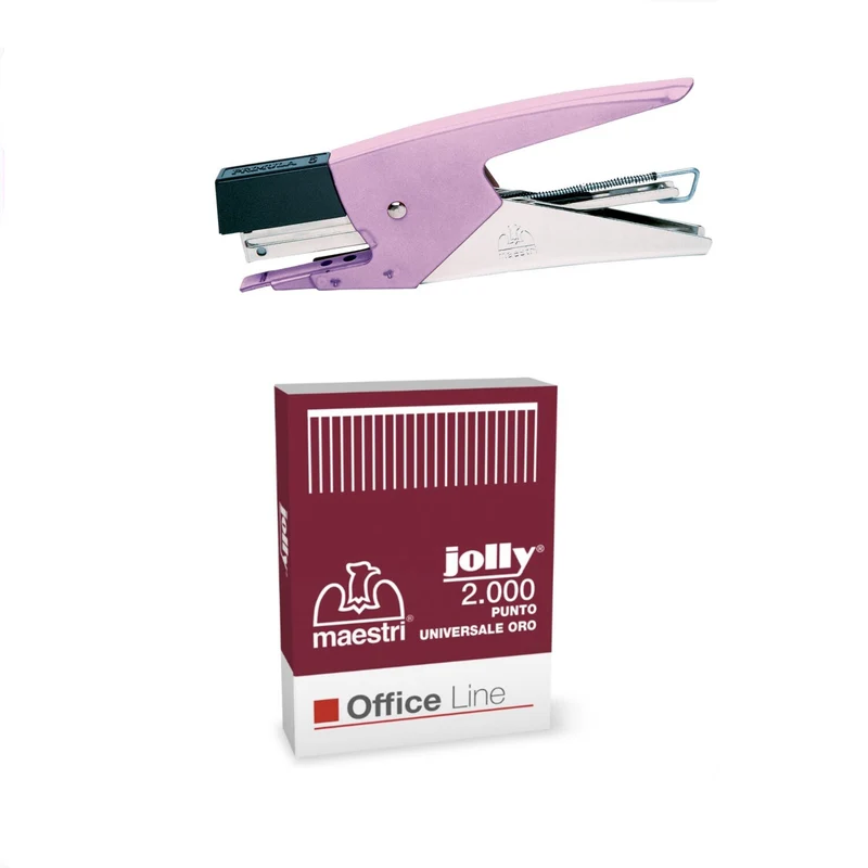 Maestri Punti Spille Punte Per Spillatrice Ufficio Casa Jolly Oro (Pz.2000)