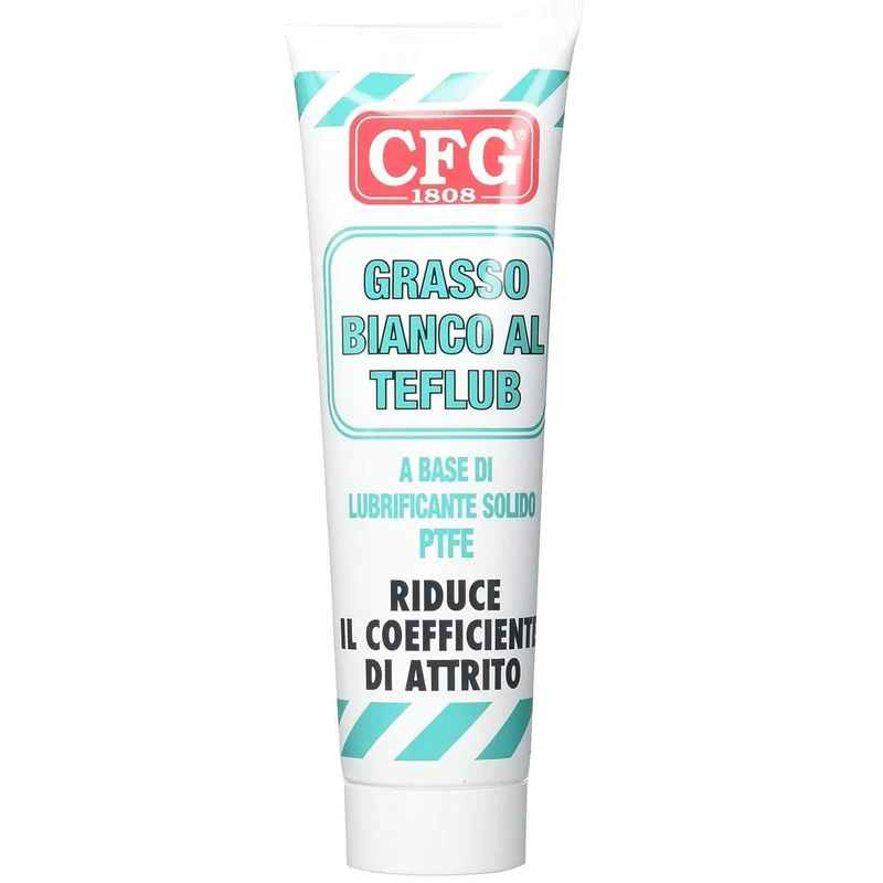 Grasso Bianco Al Teflub 125 Ml a Base di PTFE Antigrippante Antiusura Anticorrosivo Lubrificante