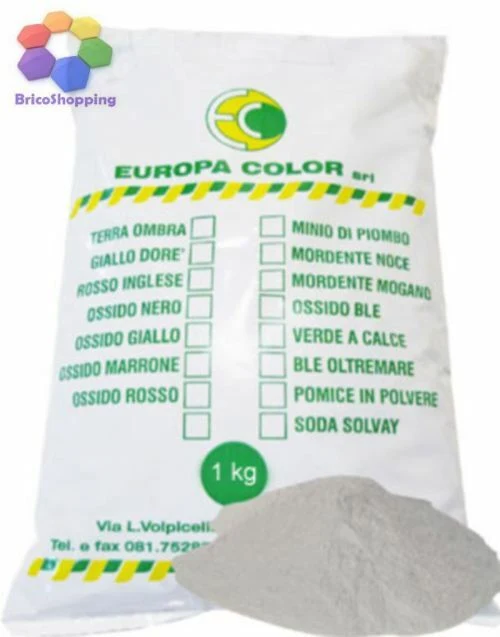 Pomice In Polvere 1 Kg Pulire Levigare Marmi Granito