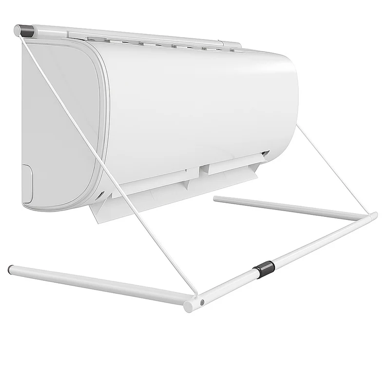 Stendino per condizionatore estensibile 60-110 cm asciuga biancheria