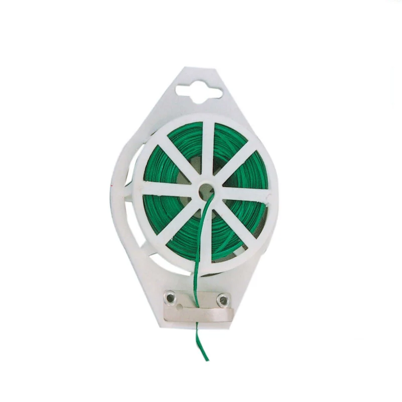 Gabbietta 30 Mt Legacci Filo Plasticato Verde Anima Acciaio Zincato