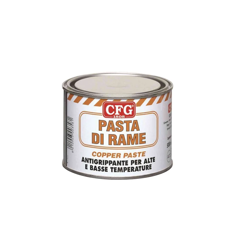 Pasta Di Rame 500 ml Grasso Antigrippante Per Alte E Basse Temperature