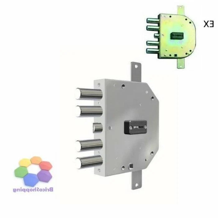 Serratura Di Sicurezza Cr C.R. 2155/28 Plus 2155 28 Sinistra Sx Senza Aste
