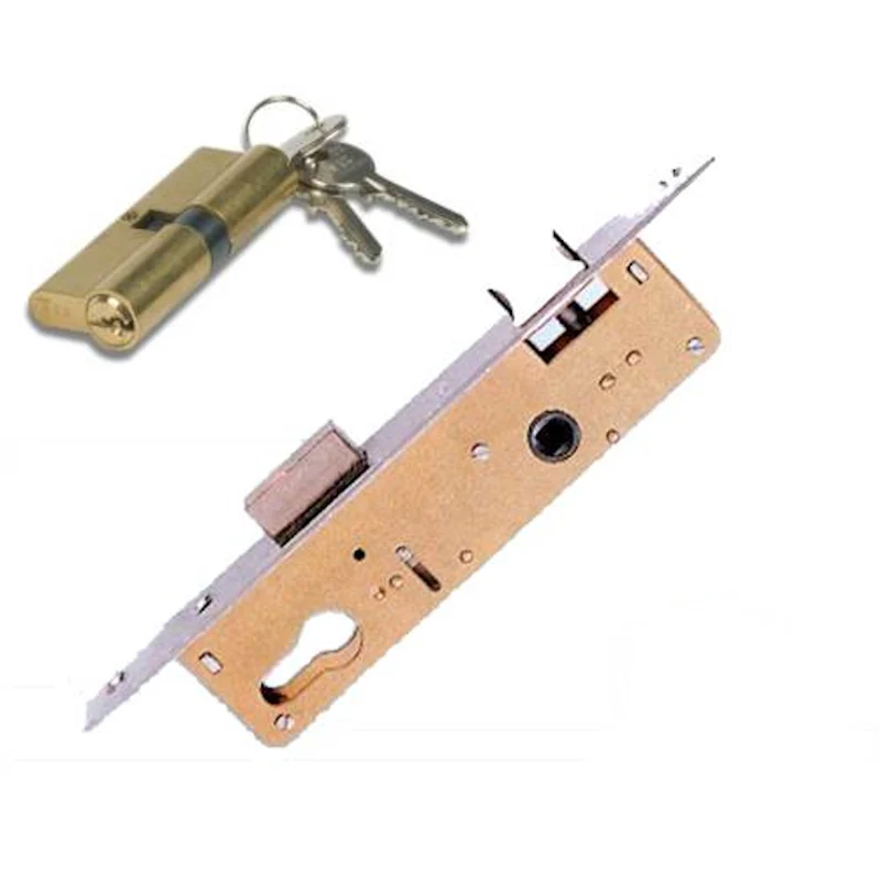 Iseo Serratura Per Porte Portoncini In Legno Art 200.25.1 Con Cilindro 25 Mm
