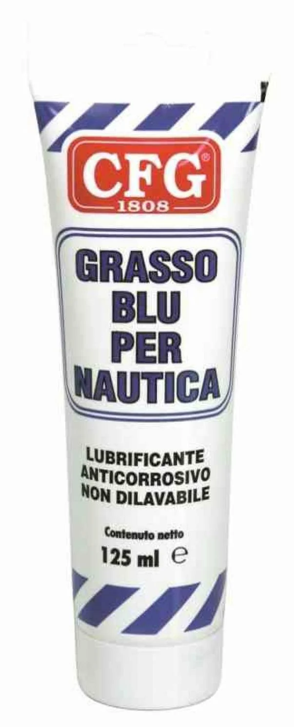 Grasso Lubrificante Idrorepellente Blu Per Nautica 125 Ml Cfg L00800