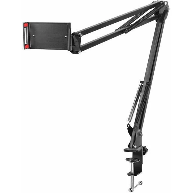 Supporto per tablet e iPad cellulare con morsetto rotante a 360° 15"