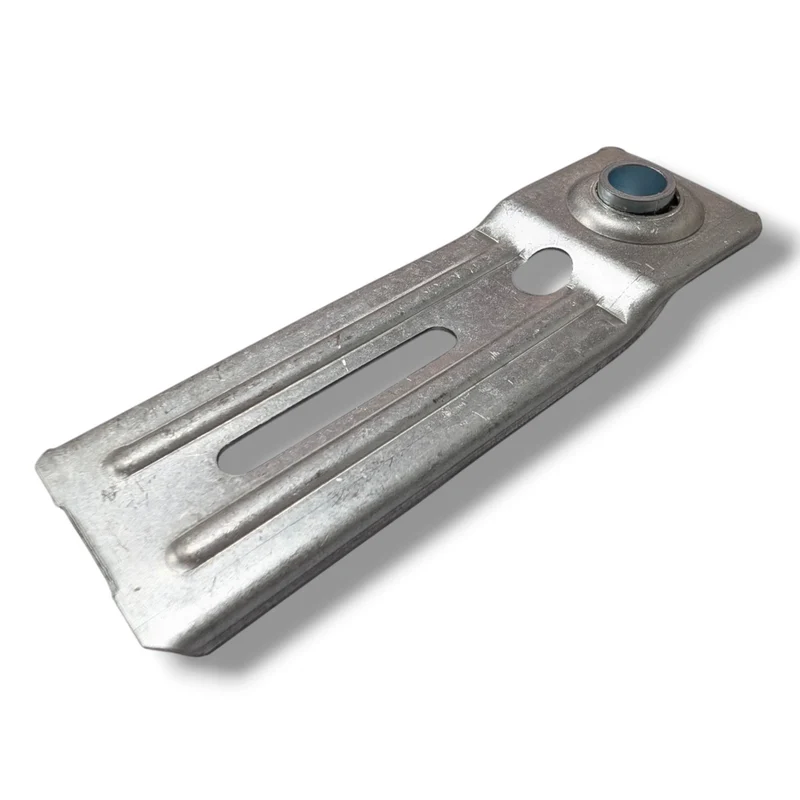 Bandiera Fissa Per Staffe Vercelli Con Cuscinetto Per Tapparelle Misure: Larghezza 47 mm Altezza 152 mm Diametro Foro 12 mm