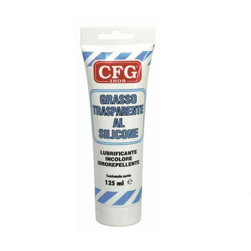 Grasso Trasparente Al Silicone Lubrificante Incolore Idrorepellente Distaccante 125ml