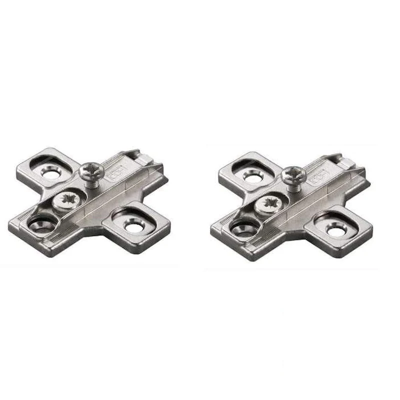 Salice 2 Pz Coppia Di Basette Regolabile Art. B2r3e09 H0 Altezza Zero