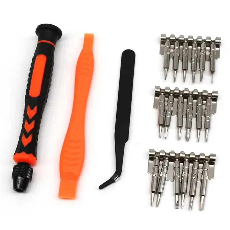 Set 21 cacciaviti di precisione magnetici con custodia per fai da te