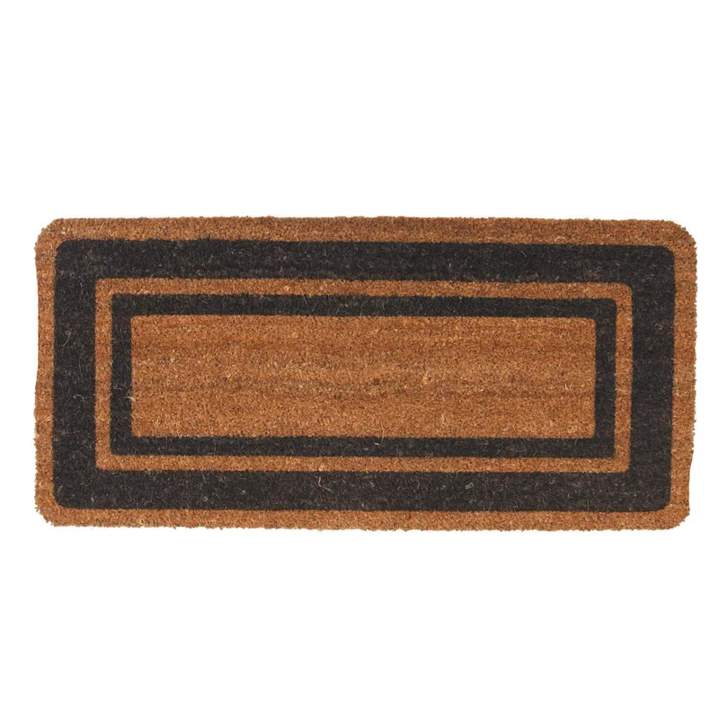 Zerbino Cocco Naturale Base Gomma 100x50 Tappeto Fuori Porta Condomini Palazzi