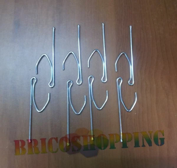 Spillone Finale Per Fascia Arricciatenda Riloga Spillo Gancio Cort Bastoni Tende
