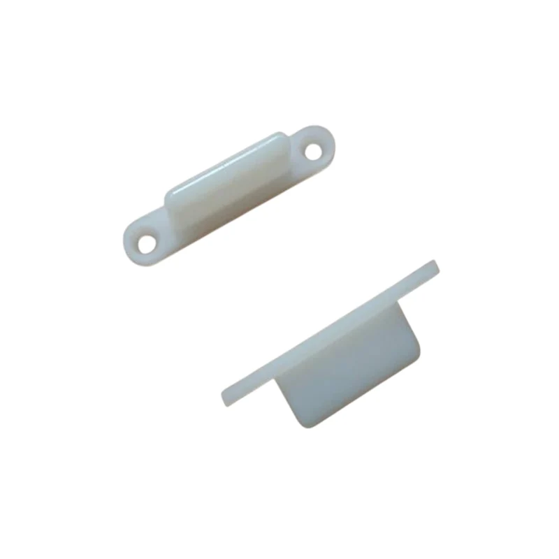 2 Pz Guida Inferiore Nylon Piccola Serie Sliding Per Ante Antine Scorrevoli