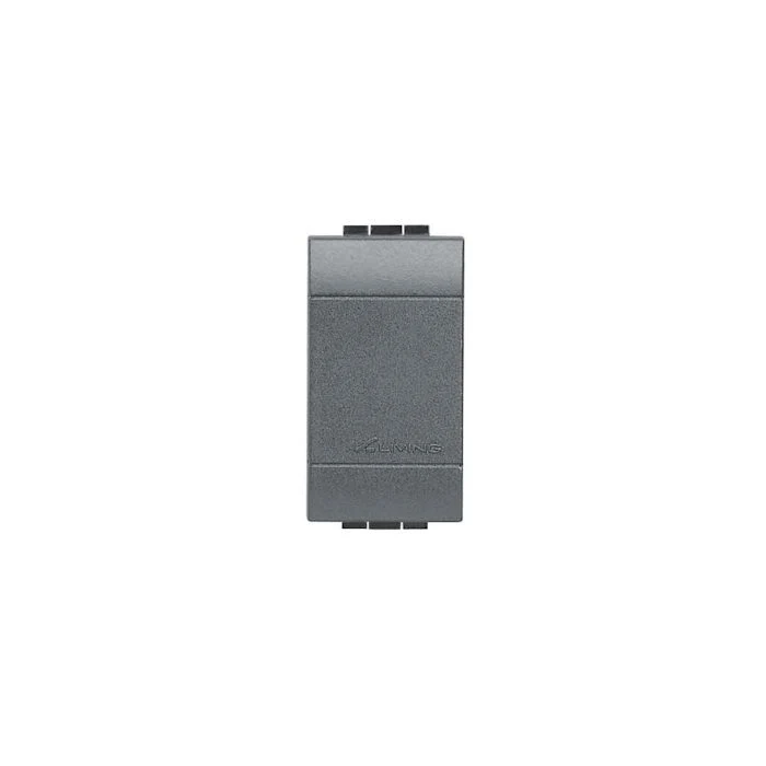 Bticino Living Falso Polo Pulsante Tappo Nero L4950 Antracite