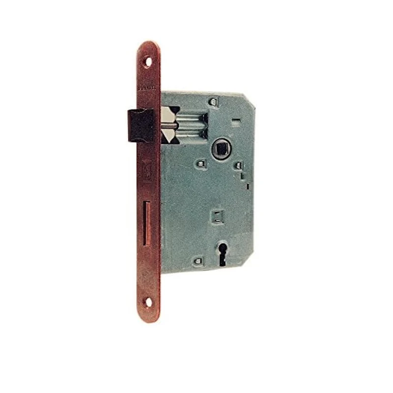 Serratura Per Bussola Porta Interno Patent Q 8/70 Ottonata da 45 Bonaiti B/T Sen