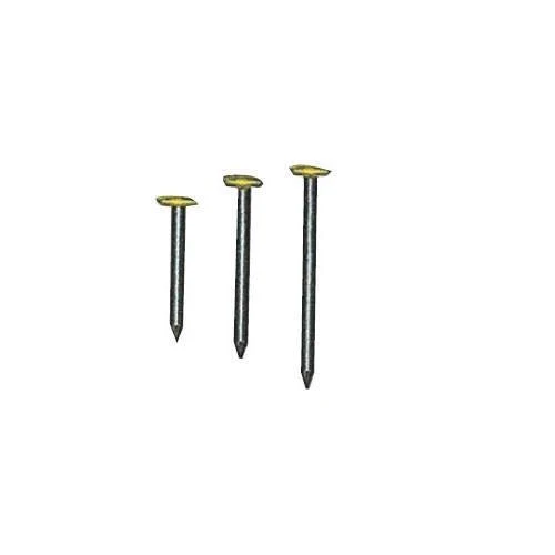 Chiodi Acciaio Testa Ottone Cm 2 2,5 3 Cm90 Pezzi Quadri Per Muro Cemento