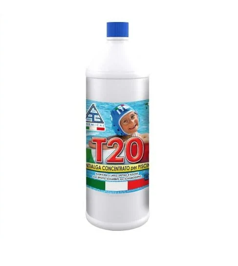 Antialghe Per Piscina Anti Alga Alghe Lt 1 Antibatterico Dermocompatibile T20
