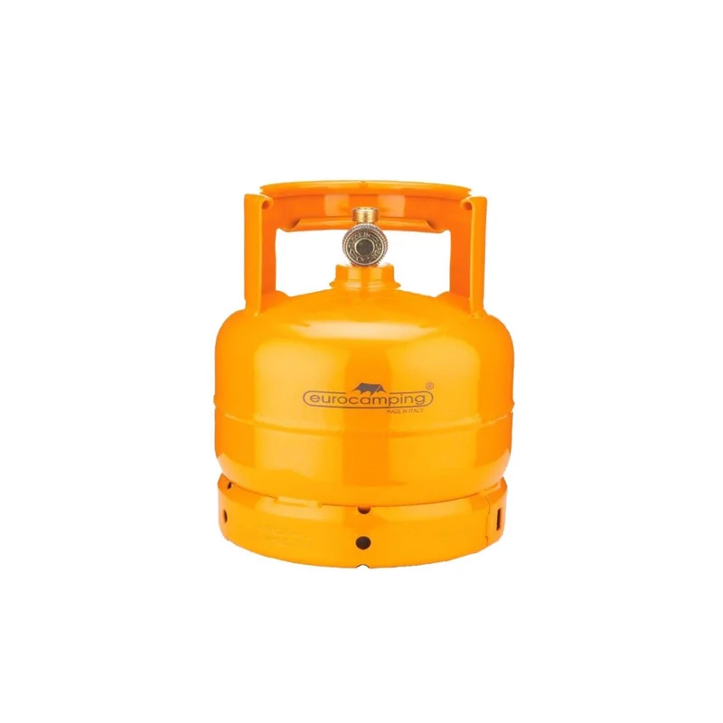 Bombola Gas Gpl Liquido Barbecue Campeggio Fornello Cannello Kg 2 Lt 4,8 Vuota